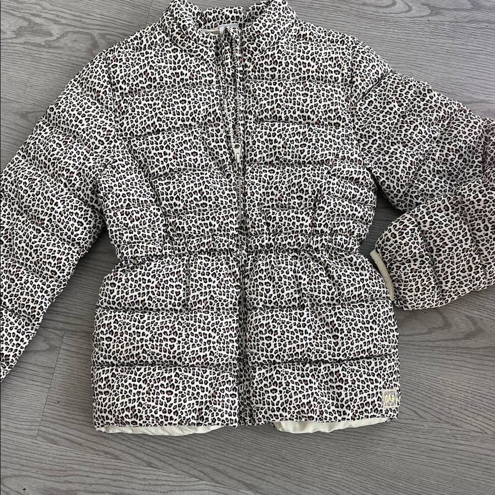 Leopard Print Kids Jacket - Worn for photos once